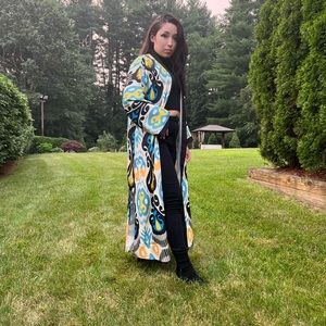 Beautiful Kimono Style Cover Up Rope